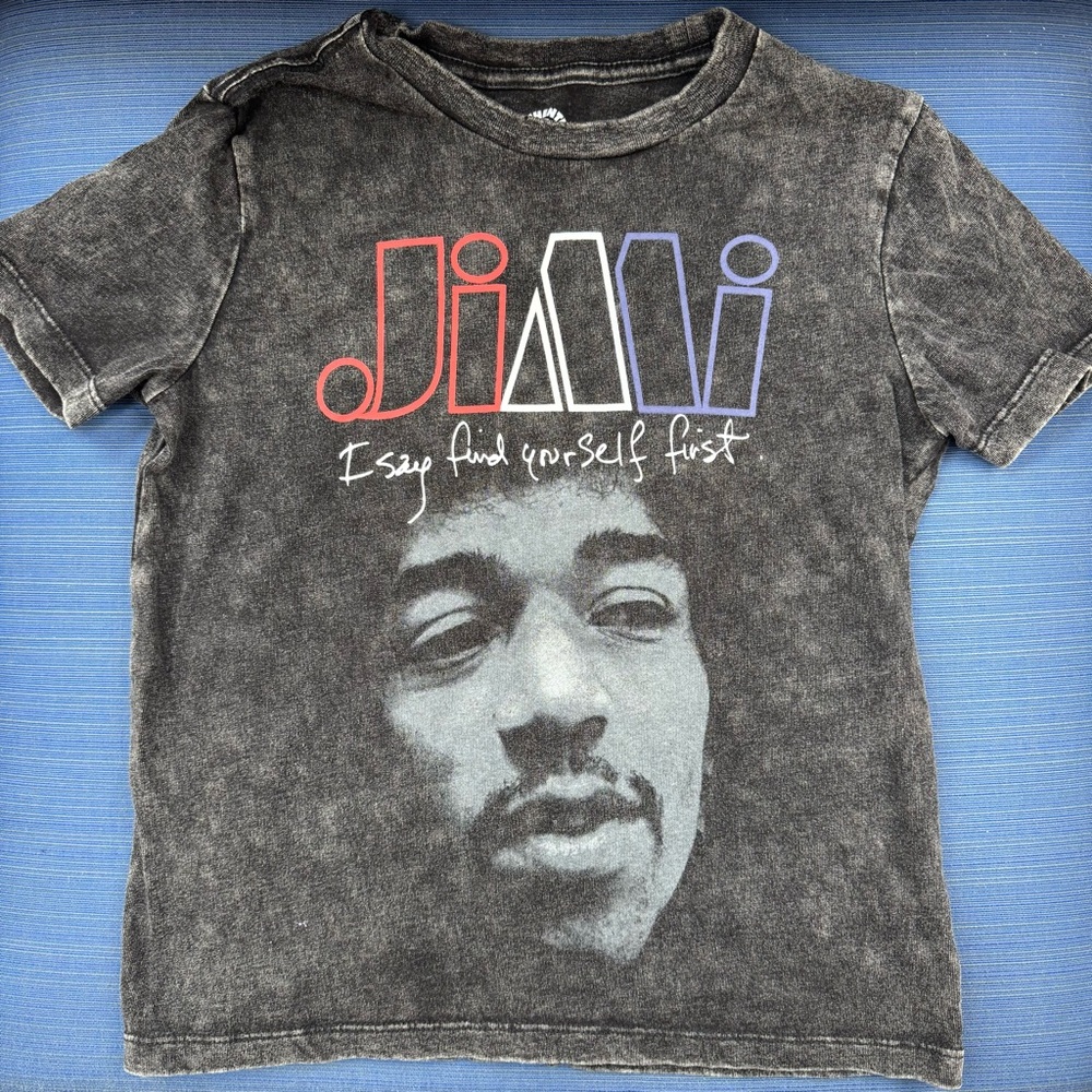 Authentic Jimi Hendrix Kids Graphic T-Shirt - Kids Small